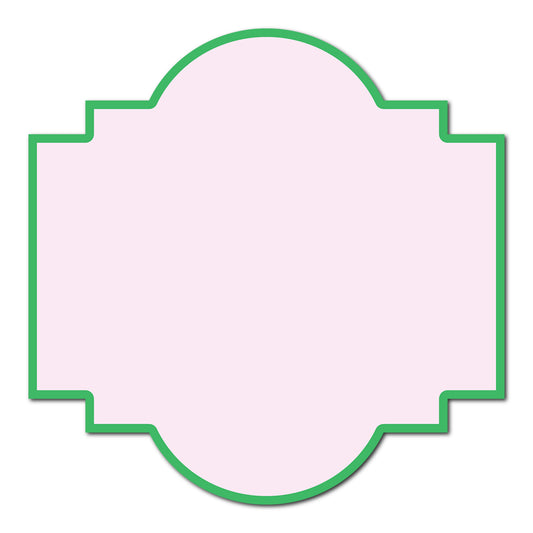 Classic Mounted 2-Layer Card | SVG Template - Shape S39