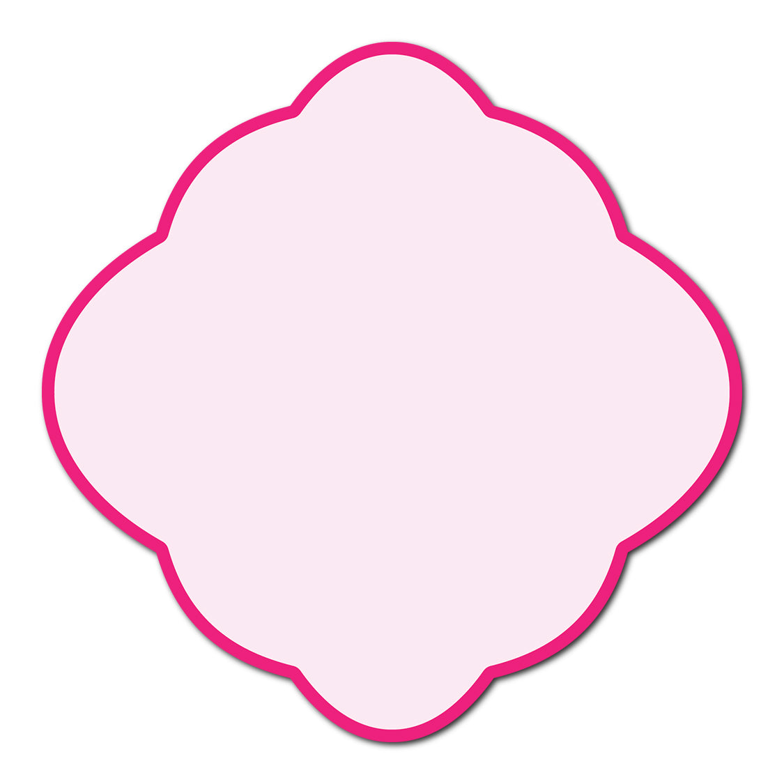 Classic Mounted 2-Layer Card | SVG Template - Shape S40