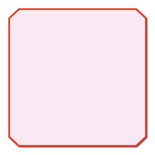 Classic Mounted 2-Layer Card | SVG Template - Shape S53