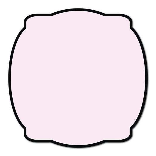 Classic Mounted 2-Layer Card | SVG Template - Shape S64