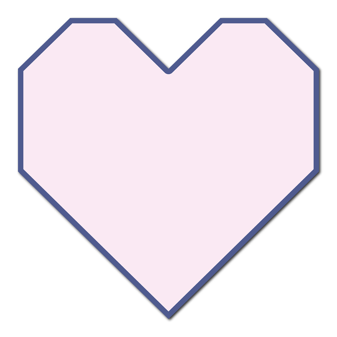 Classic Mounted 2-Layer Card | SVG Template - Shape S98