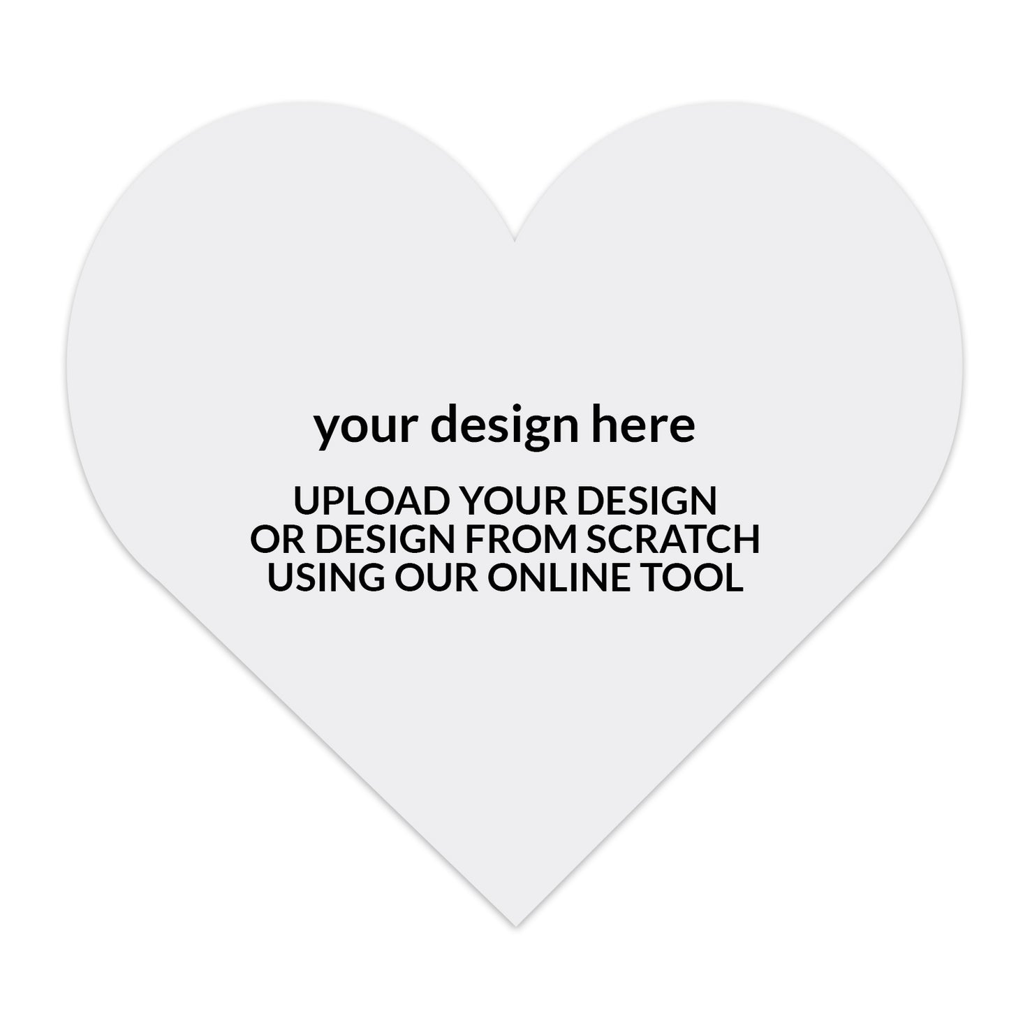 Signature Shape Custom Wedding Signage - Shape 95