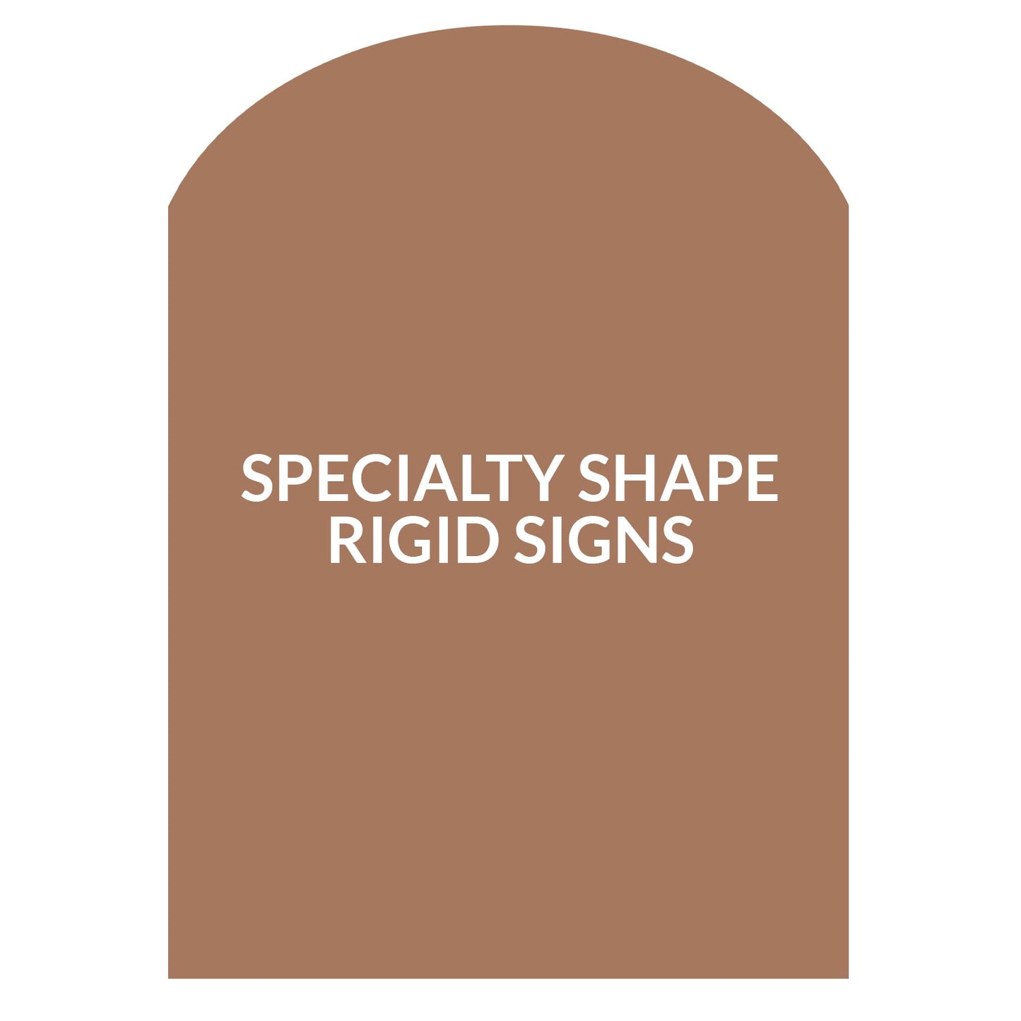 Archway Foamboard Sign - 12 x 12 inch