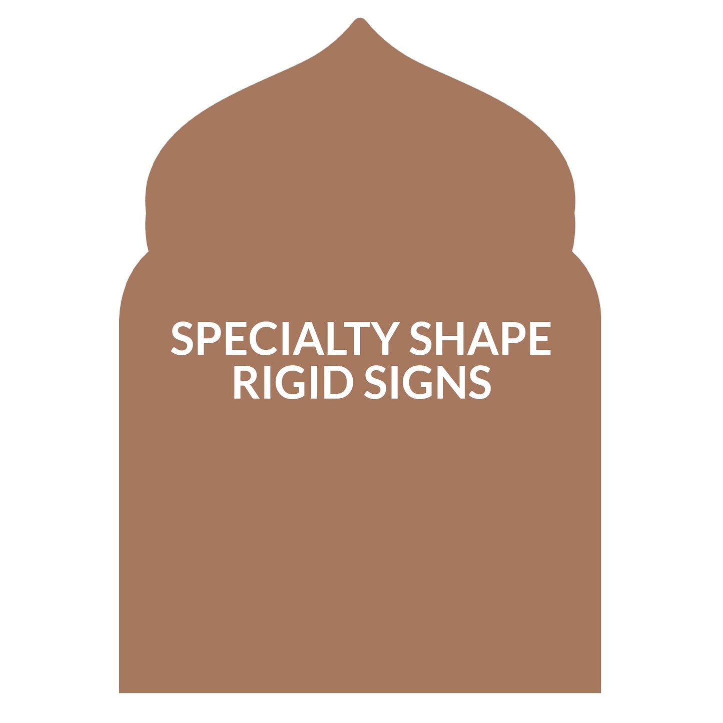 Arabian Foamboard Sign - 47 x 47 inch