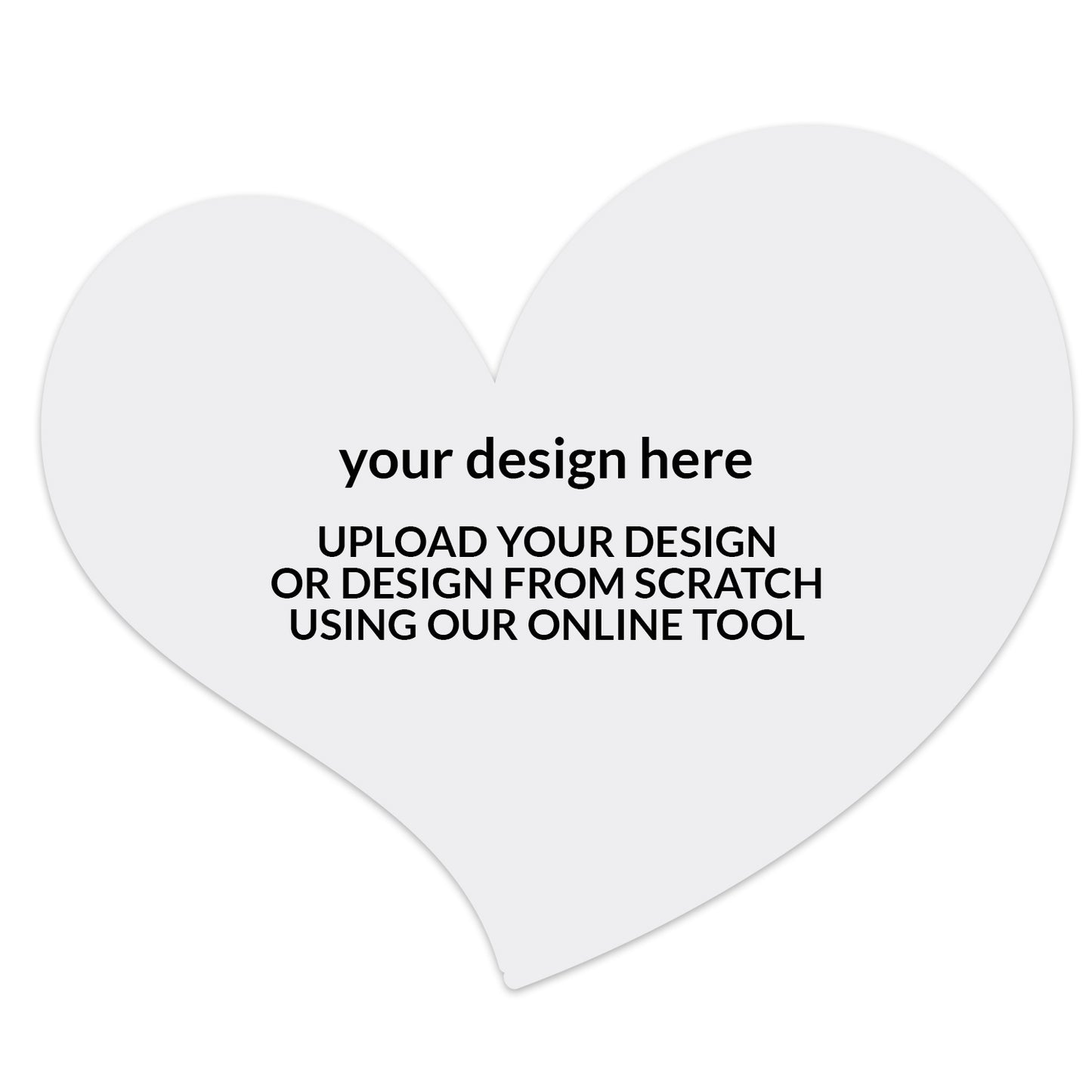 Signature Shape Custom Wedding Signage - Shape 100