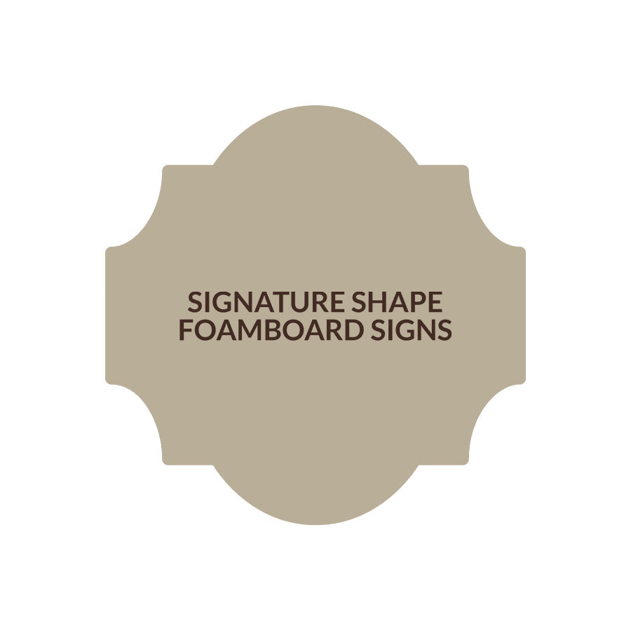 Signature Shape 28 - FoamBoard