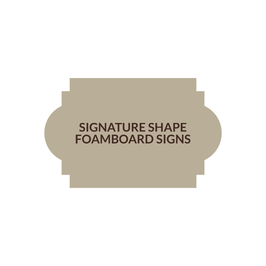 Signature Shape 39 - FoamBoard
