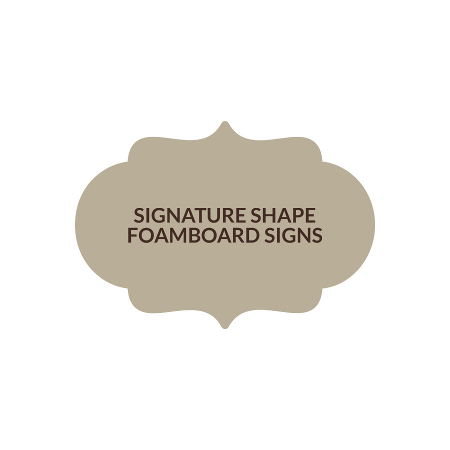Signature Shape 3 - FoamBoard