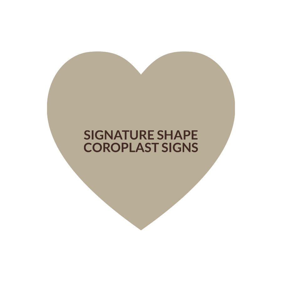 Signature Shape 92 - Coroplast
