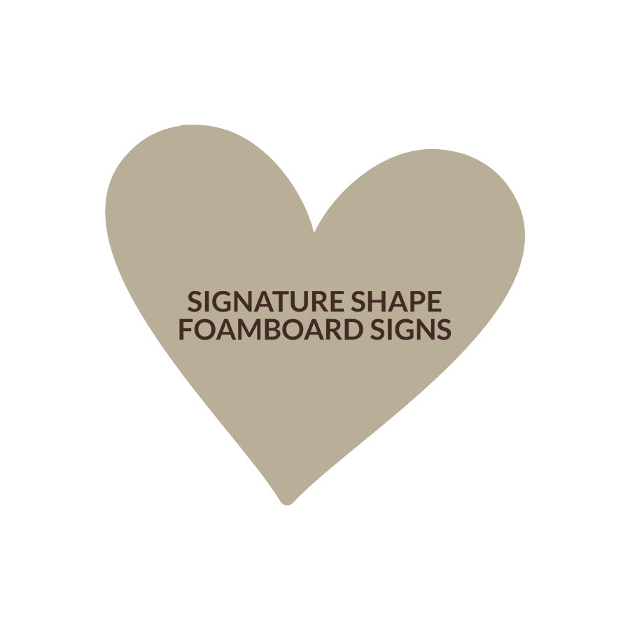 Signature Shape 93 - FoamBoard