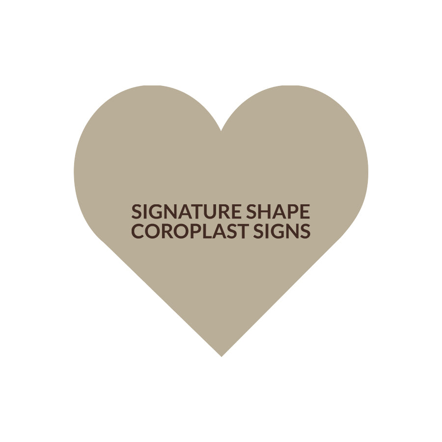 Signature Shape 95 - Coroplast