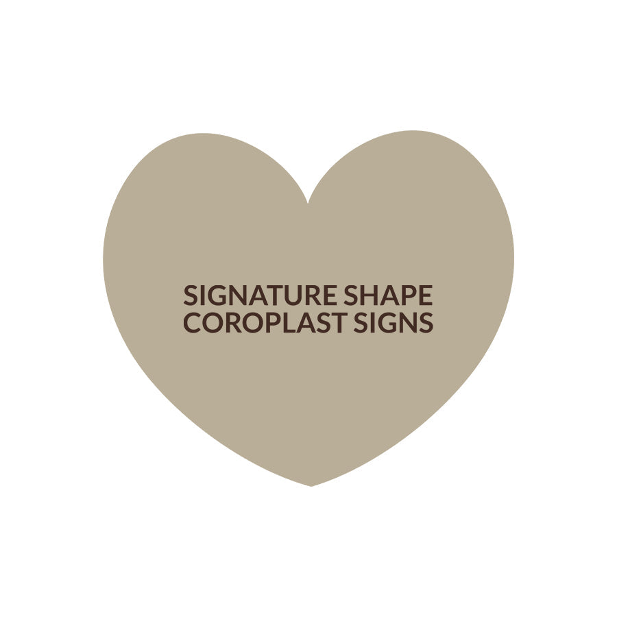 Signature Shape 96 - Coroplast