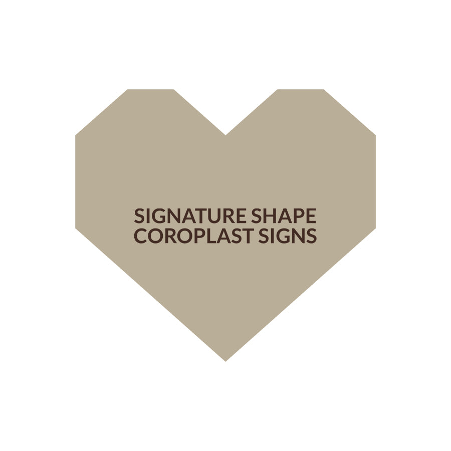 Signature Shape 98 - Coroplast