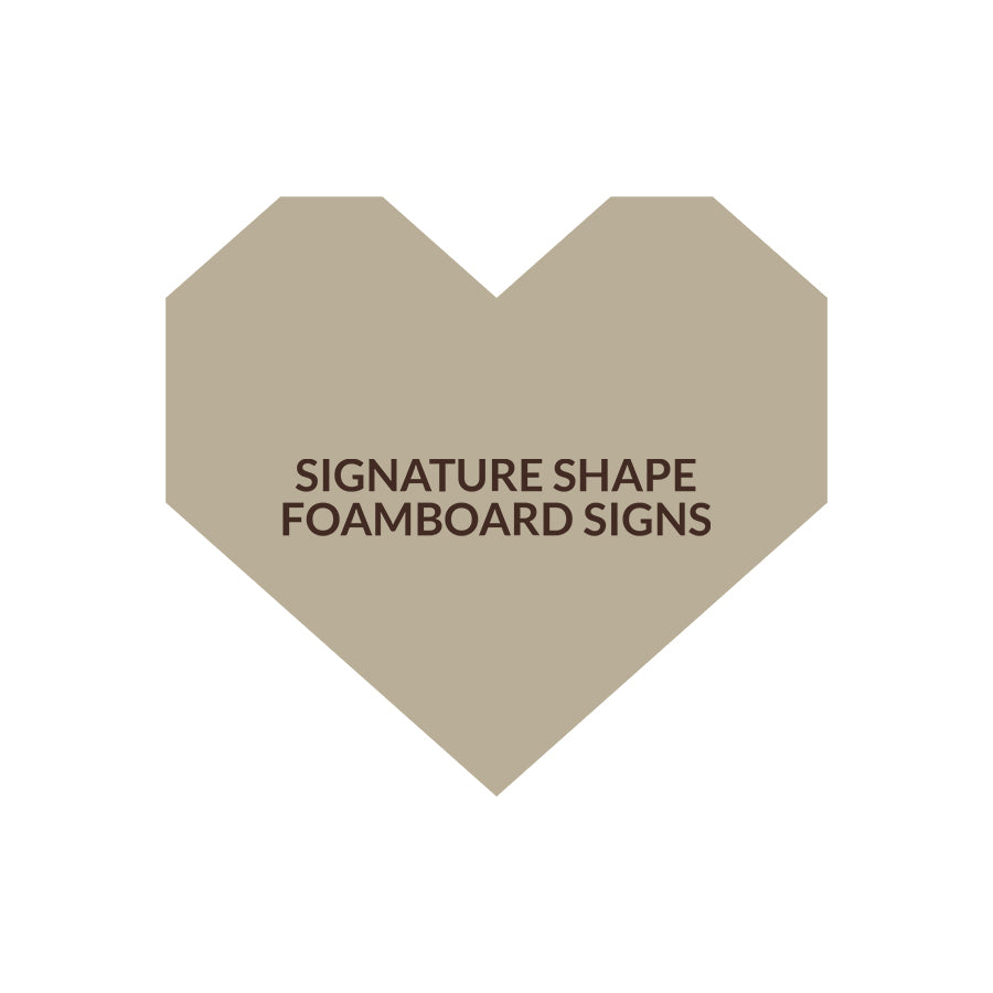 Signature Shape 98 - FoamBoard