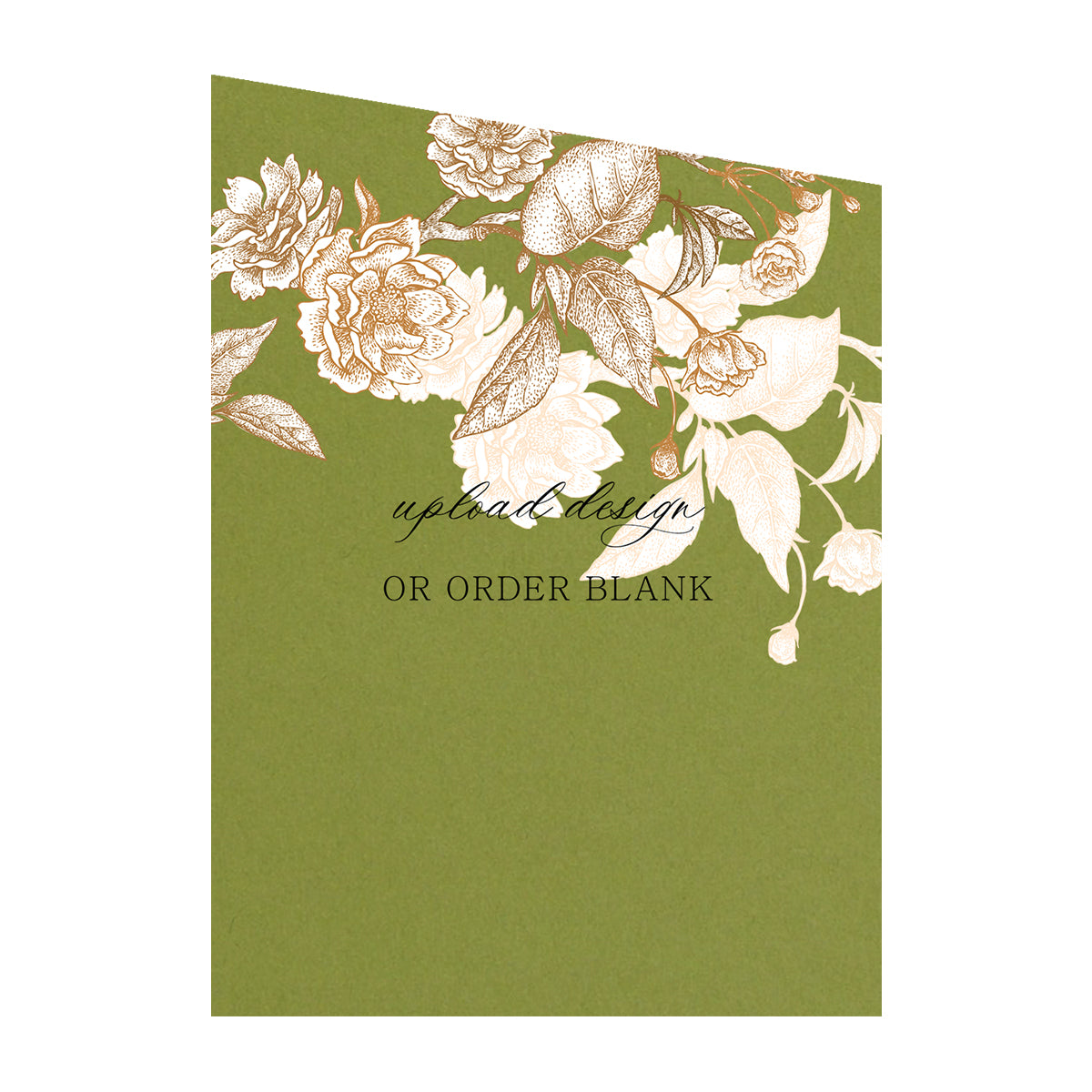 Custom Wedding Prints on Diecut Shaped Cardstock | Diagonal Shape