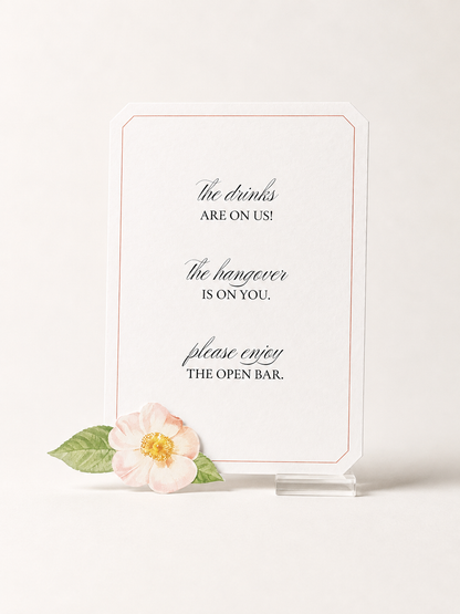 Complete Floral Wedding Stationery Template Bundle | DIY Print & Cut Invitation, Menu, Program & More - Giada Collection