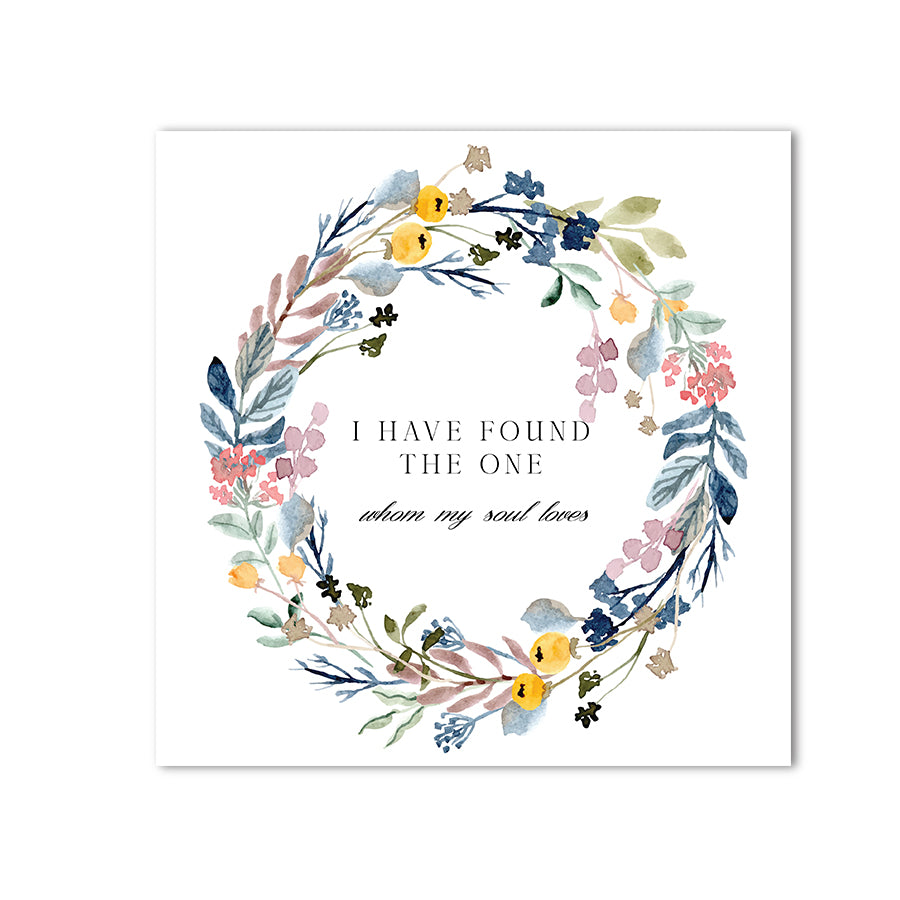Standard Print 120lb Flat Card - Square Shape