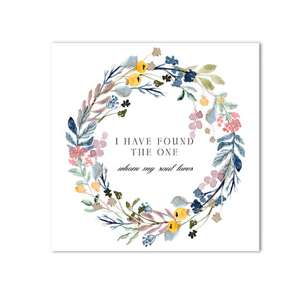 Standard Print 120lb Flat Card - Square Shape