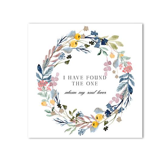 Standard Print 120lb Flat Card - Square Shape