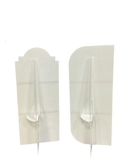Extra Large Freestanding Contour Cut Signs  - Full Wavy