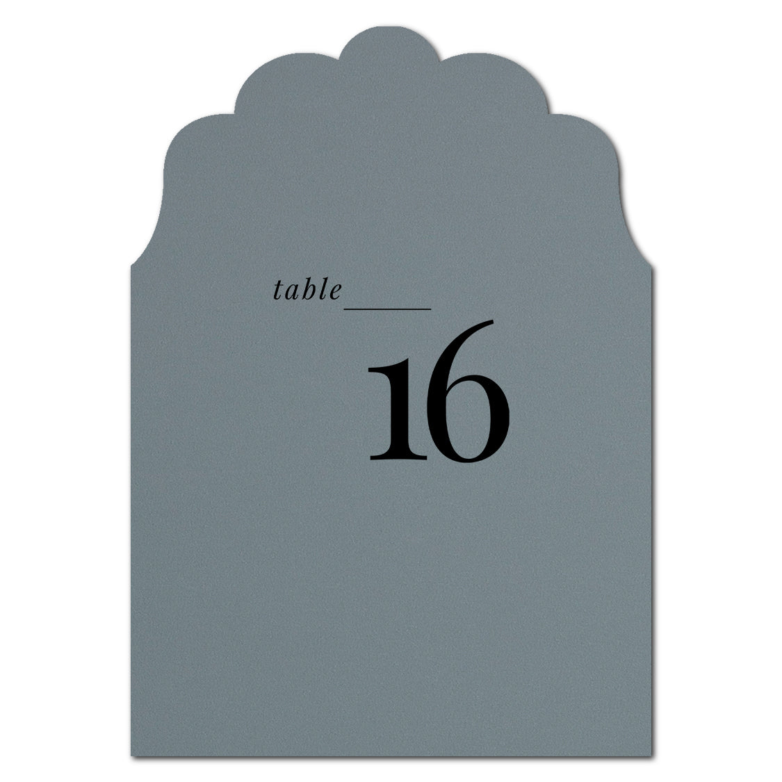 Individually Personalized Wedding Prints on Diecut Cardstock - Enchanted Shape