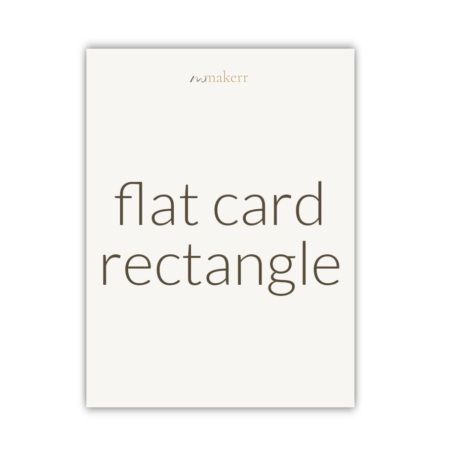 5.25" x 7.875" 110lb Felt Warm White - Portrait (Single Side)