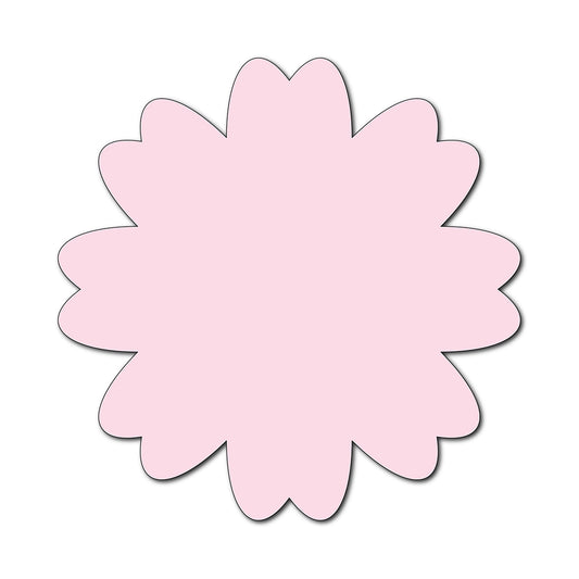 Paper Flower-Making SVG Template | Flower Center - Shape 9