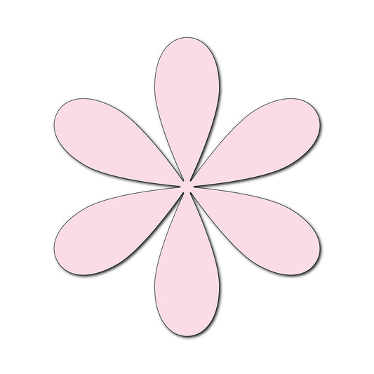 Paper Flower-Making SVG Template | Flower Center - Shape 13