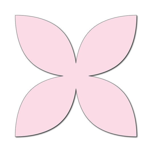 Paper Flower-Making SVG Template | Flower Center - Shape 26
