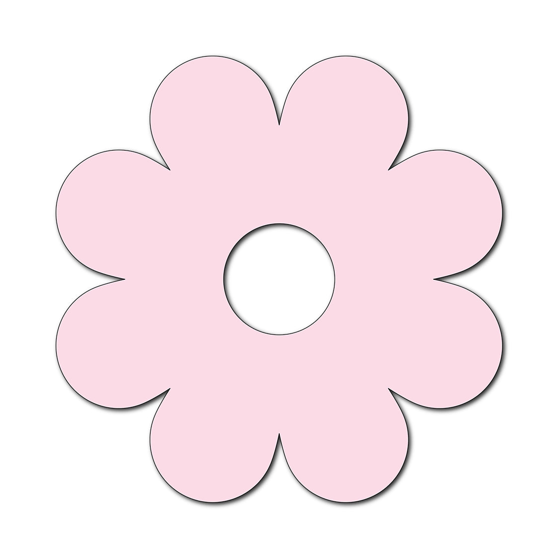 Paper Flower-Making SVG Template | Flower Center - Shape 31