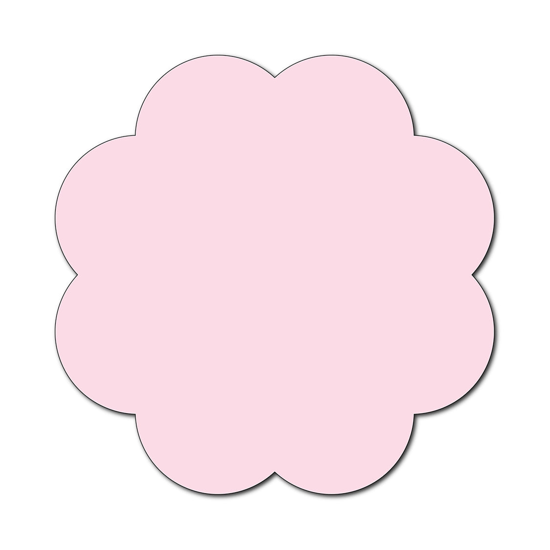 Paper Flower-Making SVG Template | Flower Center - Shape 32