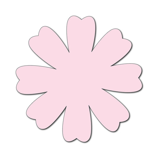 Paper Flower-Making SVG Template | Flower Center - Shape 38