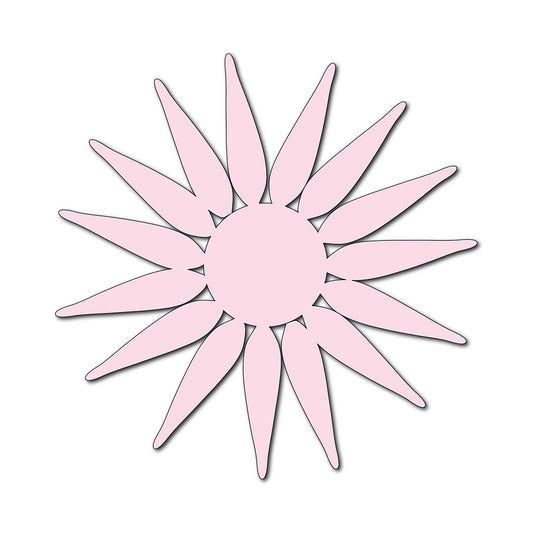 Paper Flower-Making SVG Template | Flower Center - Shape 39