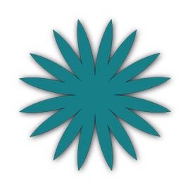 Paper Flower-Making SVG Template | Flower Center - Shape 63