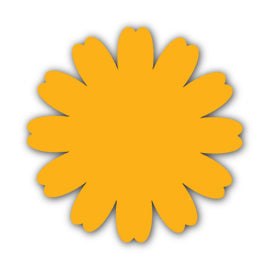 Paper Flower-Making SVG Template | Flower Center - Shape 70