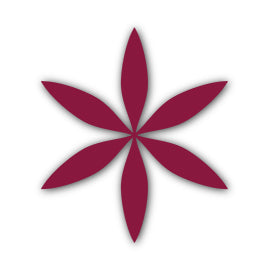 Paper Flower-Making SVG Template | Flower Center - Shape 85