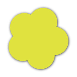 Paper Flower-Making SVG Template | Flower Center - Shape 87