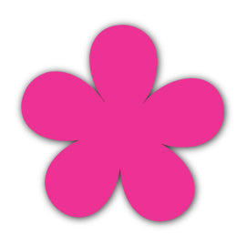 Paper Flower-Making SVG Template | Flower Center - Shape 89