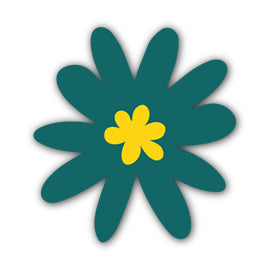 Paper Flower-Making SVG Template | Flower Center - Shape 105
