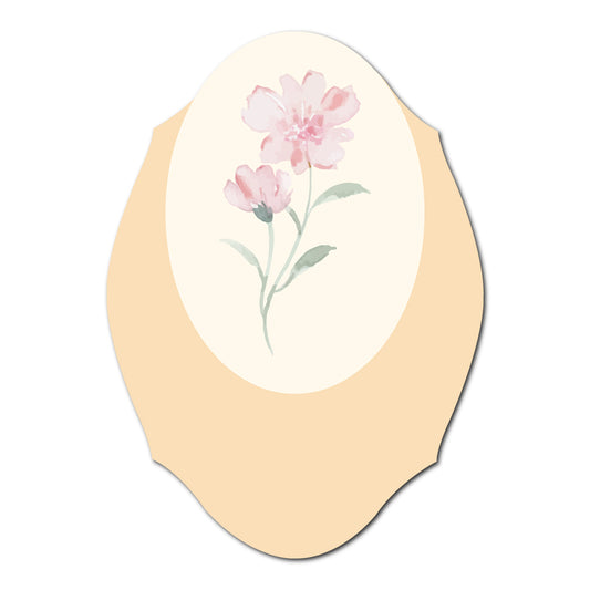 Fun and Floral Layered Favor Tags | SVG PNG Template - Shape 2