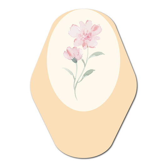 Fun and Floral Layered Favor Tags | SVG PNG Template - Shape 8