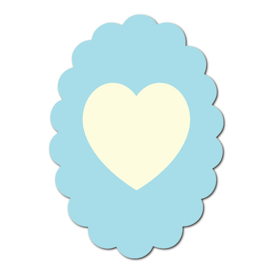 Fun Peek-a-Boo Card | SVG PNG Template - Shape 15
