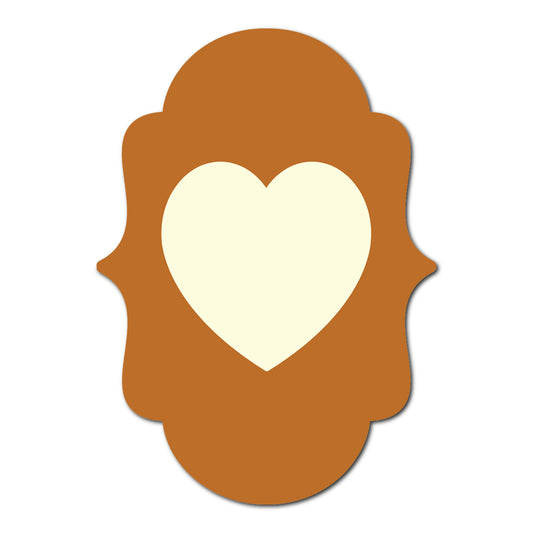 Fun Peek-a-Boo Card | SVG PNG Template - Shape 17