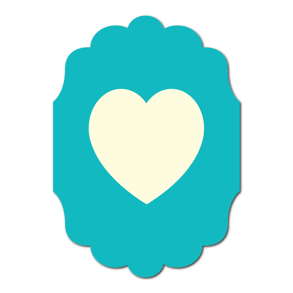 Fun Peek-a-Boo Card | SVG PNG Template - Shape 2