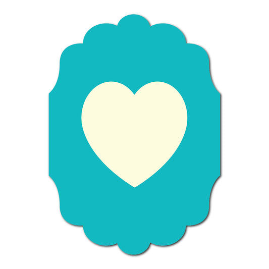Fun Peek-a-Boo Card | SVG PNG Template - Shape 2