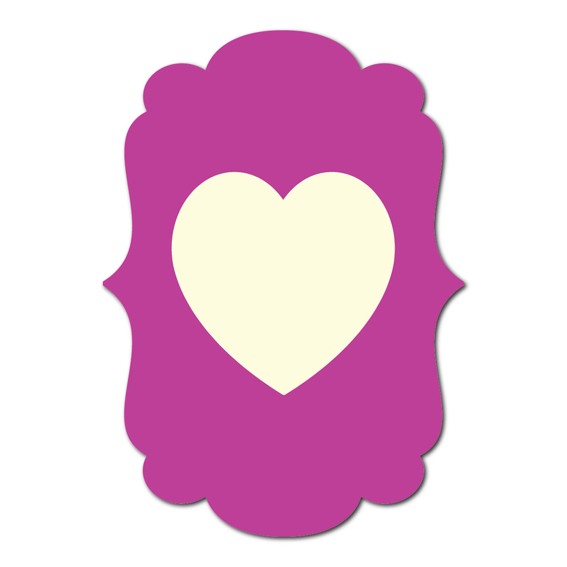 Fun Peek-a-Boo Card | SVG PNG Template - Shape 3