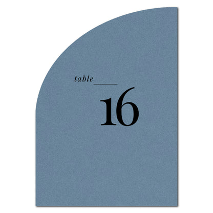 Individually Personalized Wedding Prints on Diecut Cardstock - Half Arch Shape