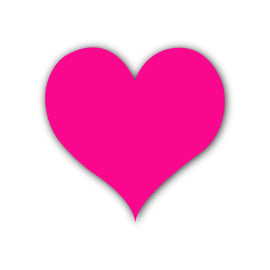 Heart Shape SVG PNG Template - Shape 17