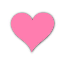 Heart Shape SVG PNG Template - Shape 22