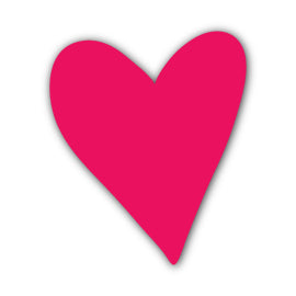 Heart Shape SVG PNG Template - Shape 24